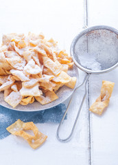 Angel wings cakes. faworki © aneta_gu