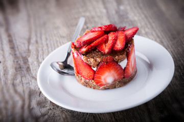 Strawberry tart