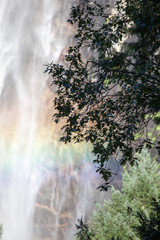 water falls in Yosemite