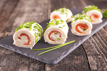 canape,buffet food