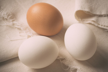 Three eggs