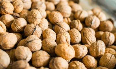 Walnuts in shell