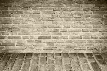 grunge background and red brick wall texture