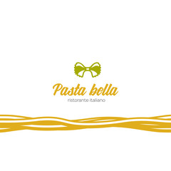 Logo for italian food restaurant.