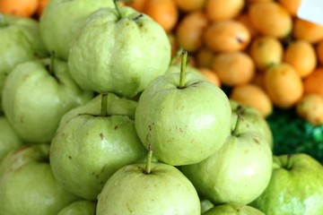 Guava fruit in the market