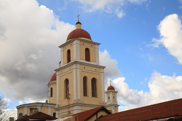 Obraz premium Church of the Holy Spirit,belfry