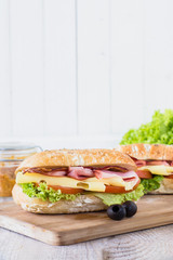 Ciabatta sandwich