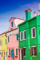 Burano colors, Italy
