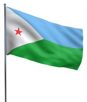 Djibouti Flag Image