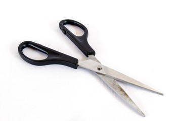 Obraz premium Scissors are hand-operated cutting instruments. Scissors are use
