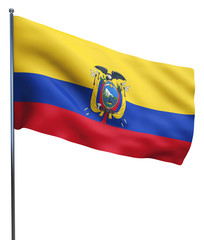 Fototapeta premium Ecuador Flag Image