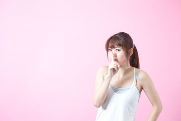 Fototapeta premium スポーティ(ピンクバック)