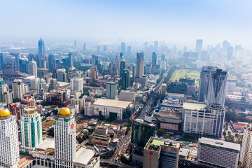 Fototapeta na wymiar Bangkok skyline, Thailand.