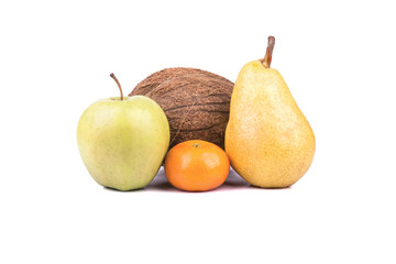 Four different fruit