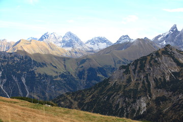 Blick vom Fellhorn-Wanderpfad