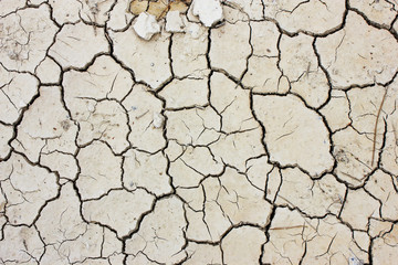 Dry soil texture background
