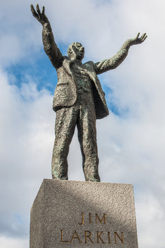 James (Jim) Larkin Statue O'Connell Street Dublin