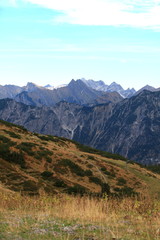 Blick vom Fellhorn-Wanderpfad