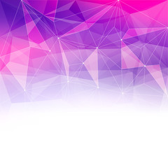 Colorful abstract crystal background.