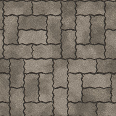 Pavement seamless generated texture