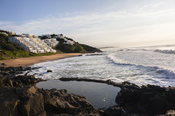 Rocky Tidal Pool Beach Landscape