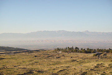 The ruins of Hierapolis