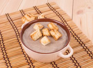 Mushroom cream soup