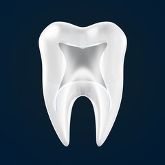 healthy isolated x-ray dental medical look