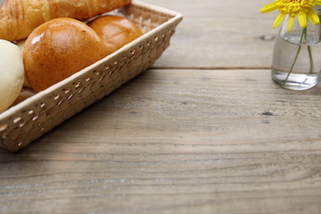 バスケットに入ったパン