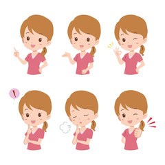 女性　バリエーション