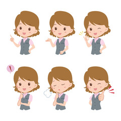 女性　バリエーション