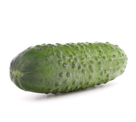 Cucumber vegetable  isolated on white background cutout