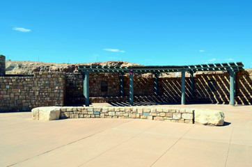 Fototapeta premium A Service center, Grand Canyon National Park, Arizona