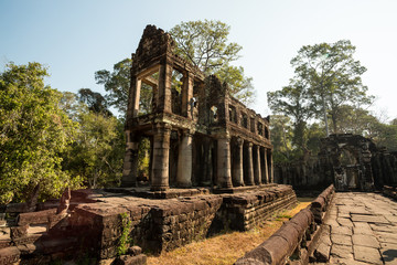 Preah Khan columns