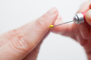 flowers from cold porcelain handmade