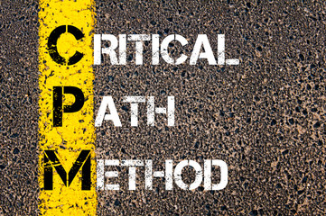 Business Acronym CPM as CRITICAL PATH METHOD