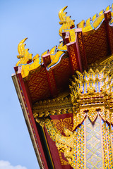 Wat raj bor pit temple bangkok Thailand