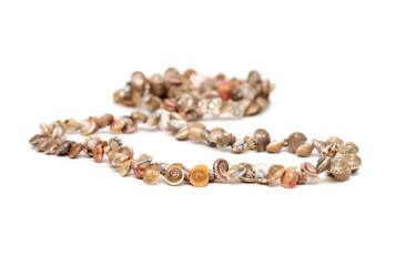 Necklace made of sea shell