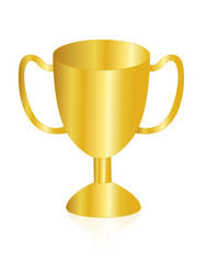 Gold trophy