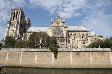 Obraz premium Notre Dame church, Paris, France