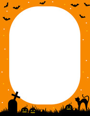 Obraz premium Halloween frame / border