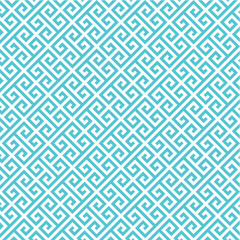 Greek key pattern background. Vintage vector pattern.