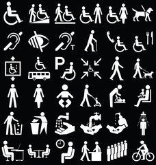 Disability and people Graphics
