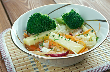 Maple slaw