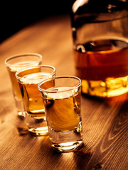 Three shots