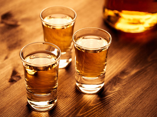 Three shots