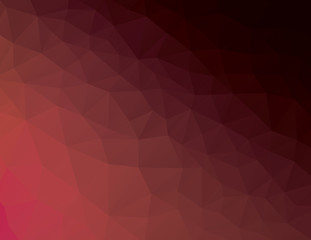 Polygon vector background illustration