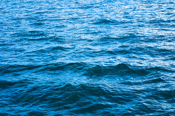 The sea and the waves