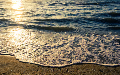 Beautiful seascape. Natural composition.