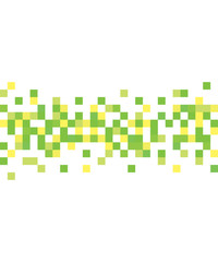 Pixel art style vector background